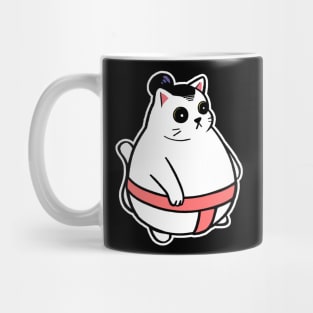 chonky sumo cat Mug